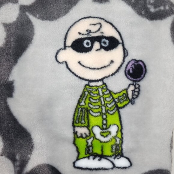 Peanuts VelvetLoft Throw Blanket 60"x70" Featuring Snoopy Halloween By Berkshire - Picture 9 of 16